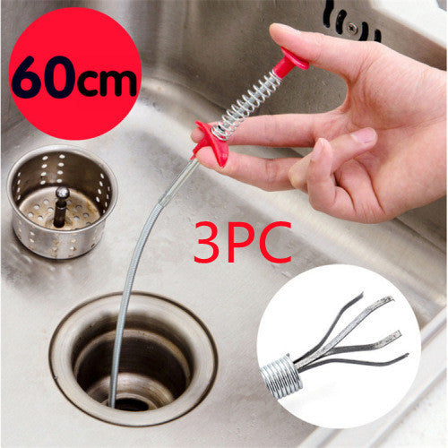 60CM Sewer Dredger Spring Pipe Cleaner