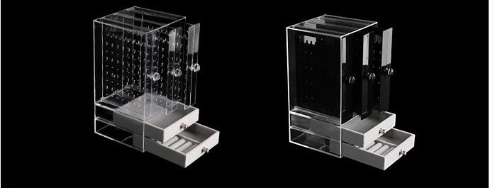 Acrylic Cosmetic Storage Box | Clear Organizer for Makeup & Beauty Products