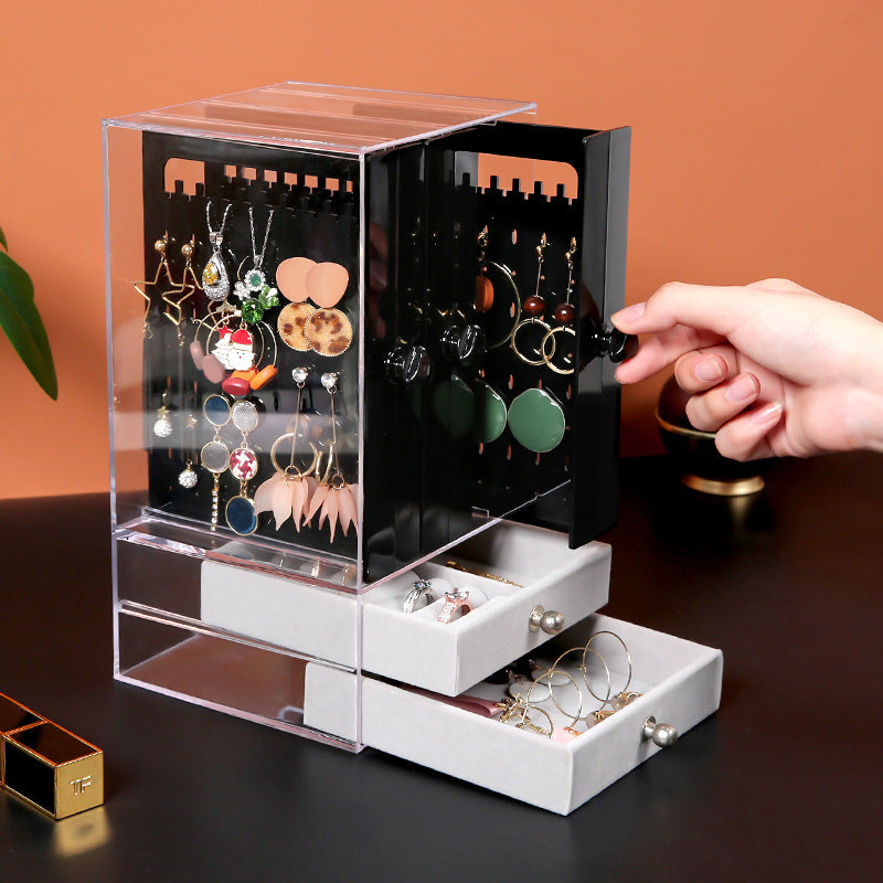 Acrylic Cosmetic Storage Box | Clear Organizer for Makeup & Beauty Products