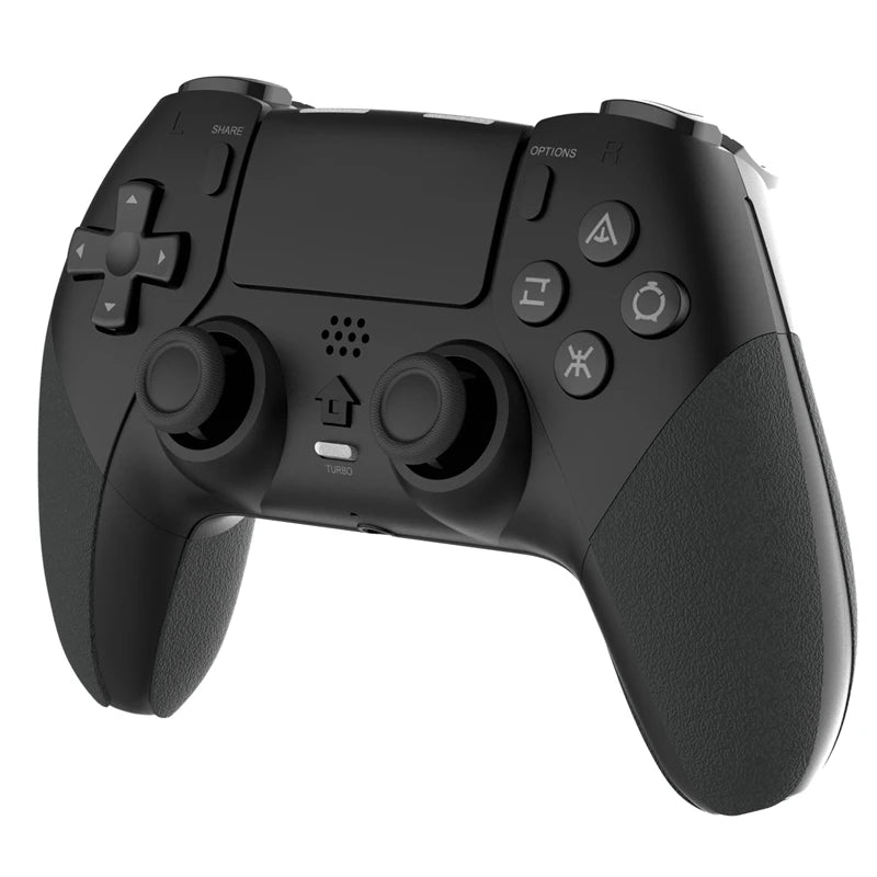 STORM WYRM Wireless Gamepad Controller for PS4 With Motorized Vibration Body Sensing 6-Axis Continuous Firing Function T29